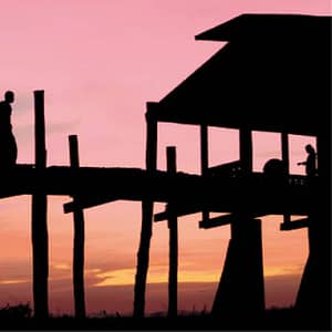 Böhnke, Eddi - U Bein Bridge, Myanmar