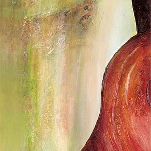 Gerstner, Heidi - Rote Calla links