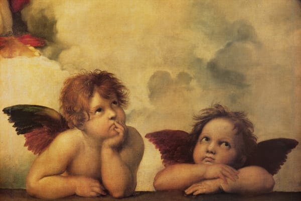 Raffael - Madonna Sistina (Detail)