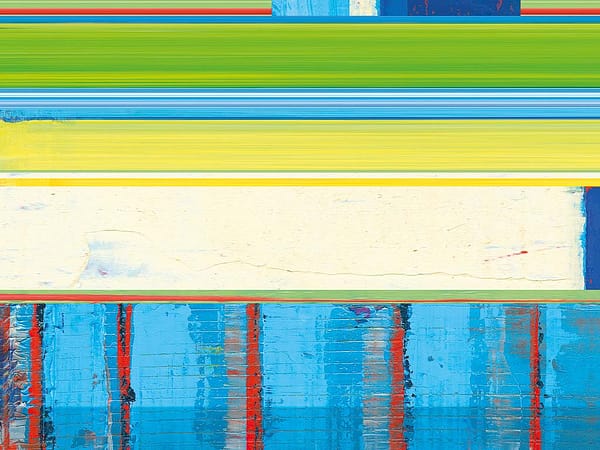 Becker, Winfried - Blue Colonnade