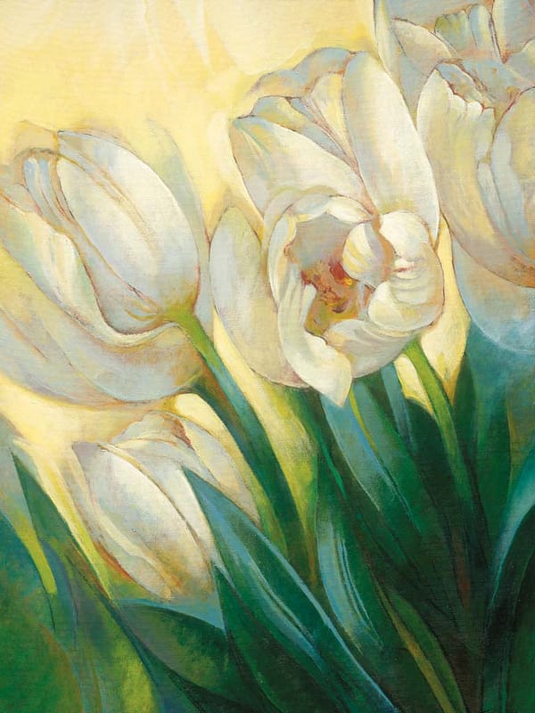 Duda-Remi, Janusz - Weisse Tulpen 1