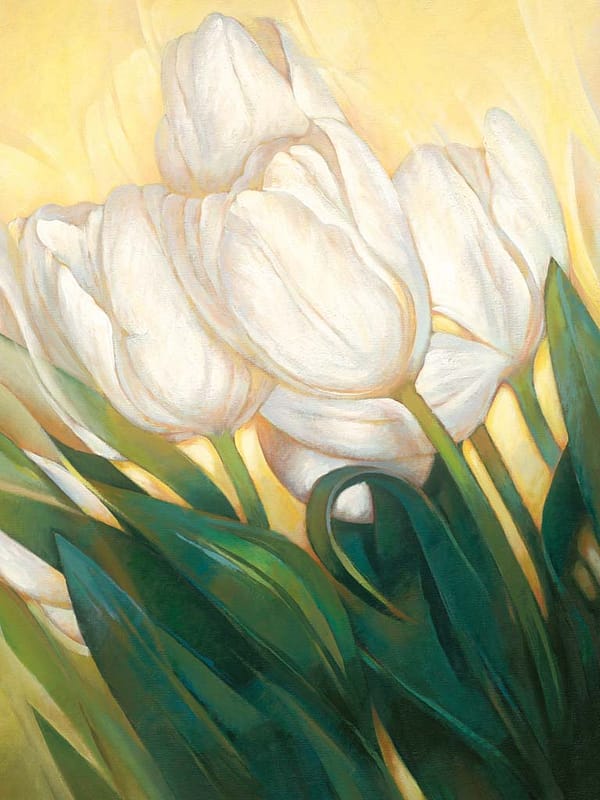 Duda-Remi, Janusz - Weisse Tulpen 3